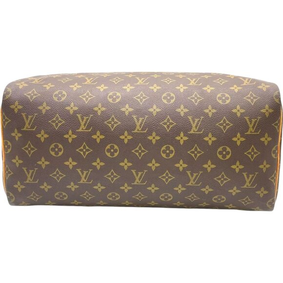 076513BT (X6) Louis Vuitton Satchel Bag Speedy 40 Brown Monogram - Picture 3 of 13